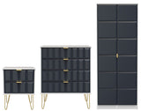 Cube 3 Piece Bedroom Set