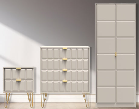Cube 3 Piece Bedroom Set