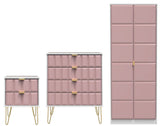 Cube 3 Piece Bedroom Set