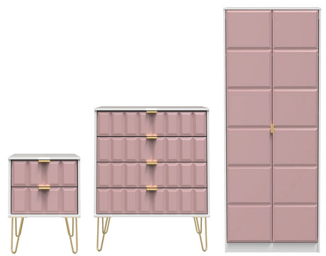 Cube 3 Piece Bedroom Set
