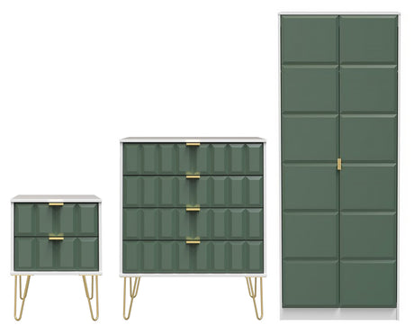 Cube 3 Piece Bedroom Set
