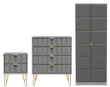 Cube 3 Piece Bedroom Set