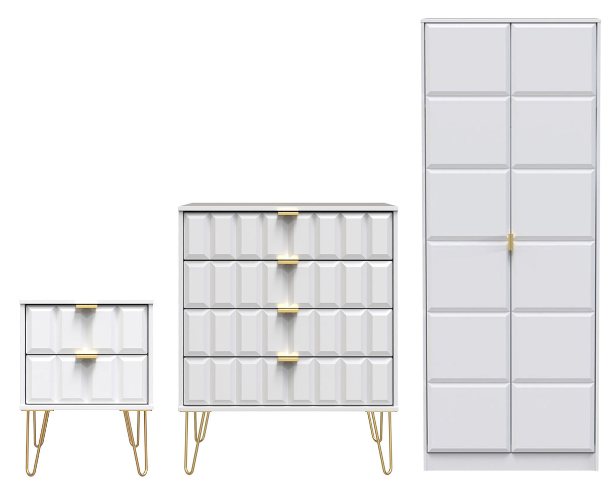 Cube 3 Piece Bedroom Set