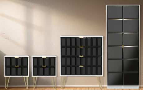 Cube 4 Piece Bedroom Set