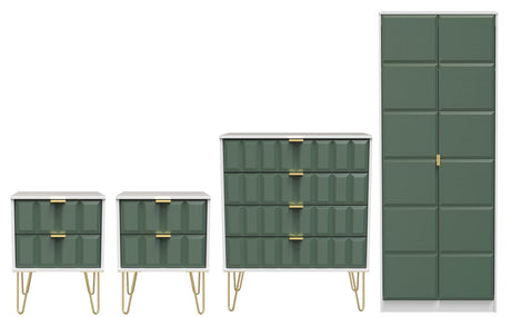 Cube 4 Piece Bedroom Set