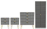 Cube 4 Piece Bedroom Set