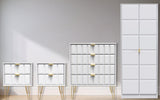 Cube 4 Piece Bedroom Set