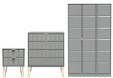 Cube 3 Piece Bedroom Set