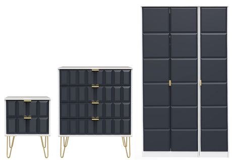 Cube 3 Piece Bedroom Set