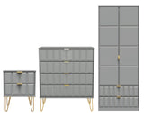 Cube 3 Piece Bedroom Set