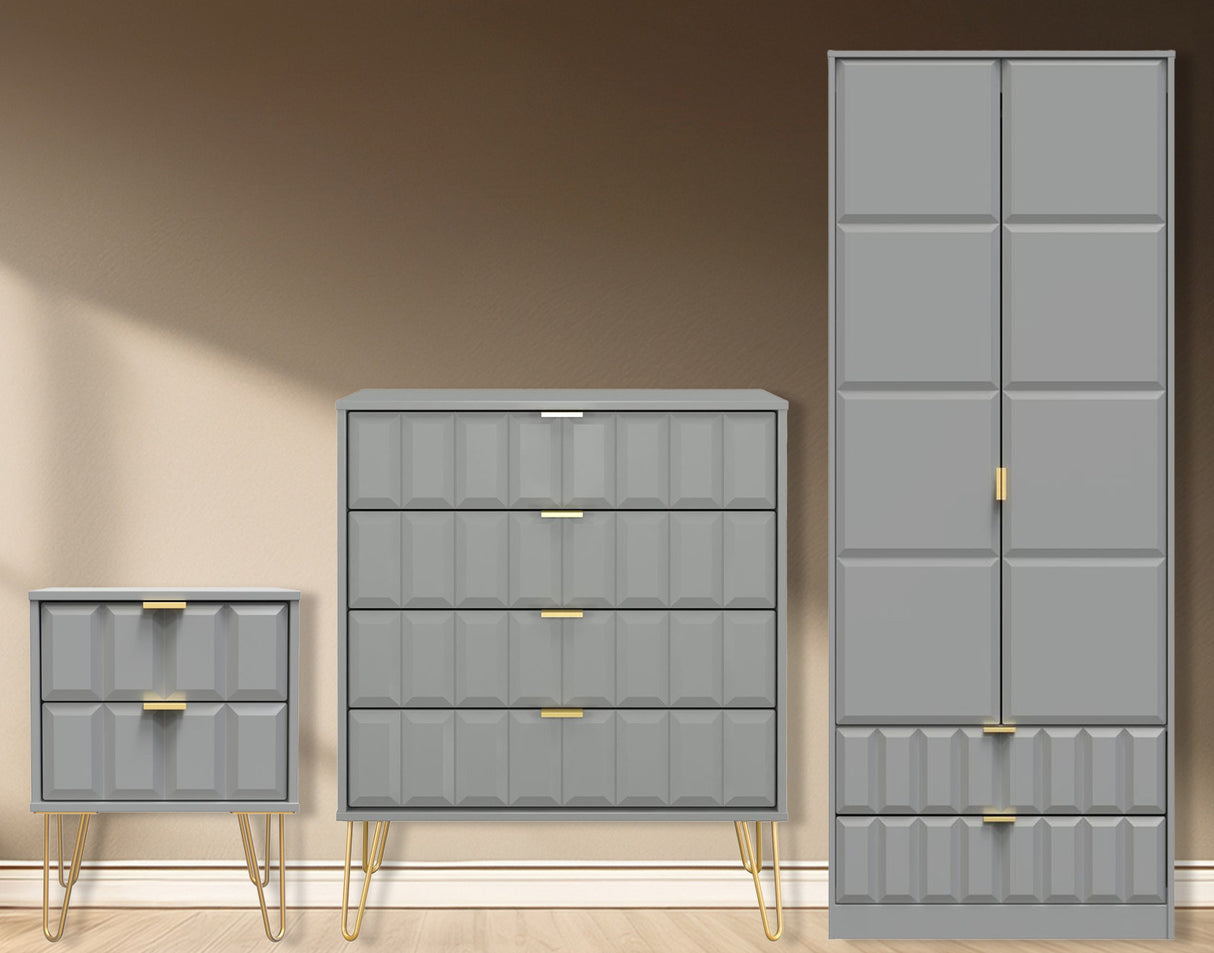Cube 3 Piece Bedroom Set