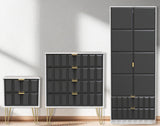Cube 3 Piece Bedroom Set