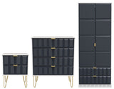 Cube 3 Piece Bedroom Set