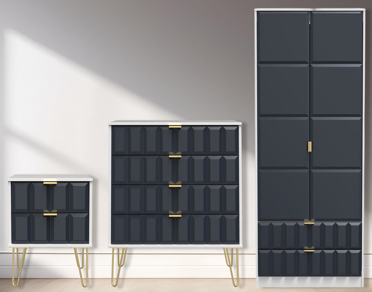 Cube 3 Piece Bedroom Set