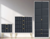 Cube 3 Piece Bedroom Set