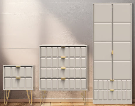 Cube 3 Piece Bedroom Set