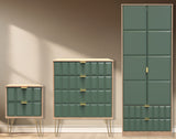 Cube 3 Piece Bedroom Set