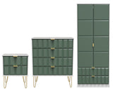 Cube 3 Piece Bedroom Set