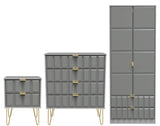 Cube 3 Piece Bedroom Set