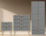Cube 3 Piece Bedroom Set