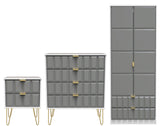 Cube 3 Piece Bedroom Set