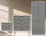 Cube 3 Piece Bedroom Set