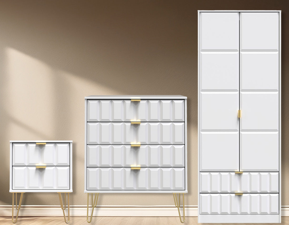 Cube 3 Piece Bedroom Set