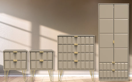 Cube 4 Piece Bedroom Set