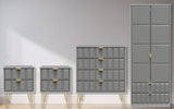 Cube 4 Piece Bedroom Set
