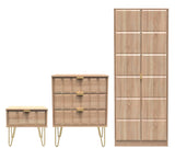 Cube 3 Piece Bedroom Set