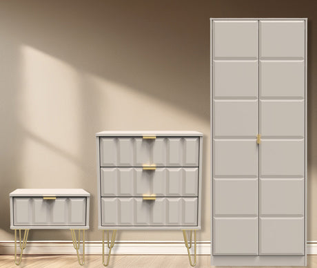 Cube 3 Piece Bedroom Set