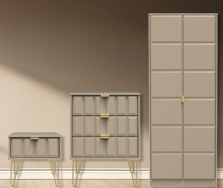 Cube 3 Piece Bedroom Set