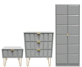 Cube 3 Piece Bedroom Set