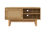 Manila Rattan 1 Door Corner TV Stand Unit
