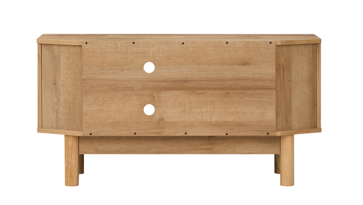 Manila Rattan 1 Door Corner TV Stand Unit