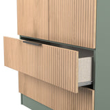 Java Tall 2 Drawer 2 Door Double Wardrobe
