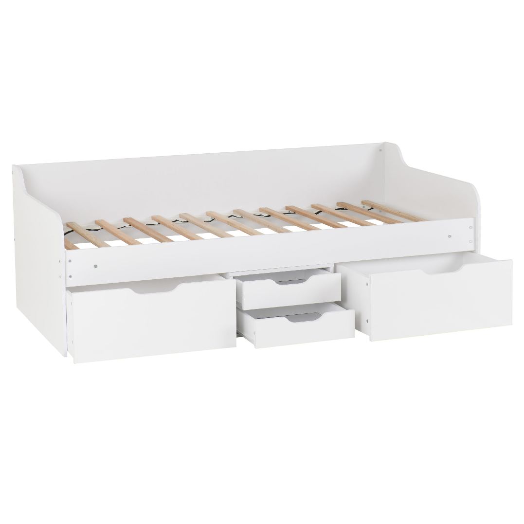 Dante White Day Bed