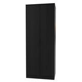 Diego 2 Door Wardrobe with Black Fittings