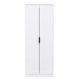 Diego 2 Door Wardrobe with Black Fittings