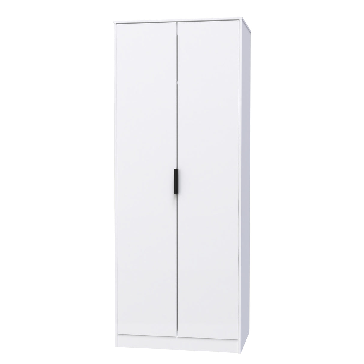 Diego 2 Door Wardrobe with Black Fittings