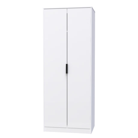 Diego 2 Door Wardrobe with Black Fittings