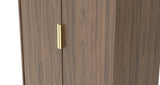 Diego 2 Door Wardrobe with Gold Fittings