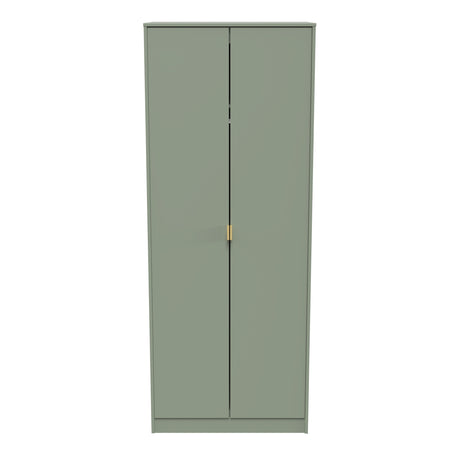 Diego 2 Door Wardrobe with Gold Fittings