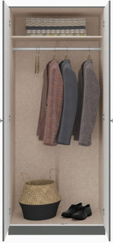 Denver 2 Door Double Wardrobe