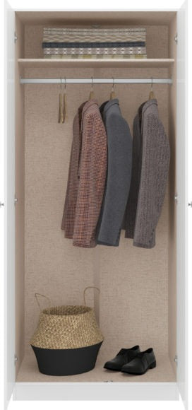 Denver 2 Door Double Wardrobe