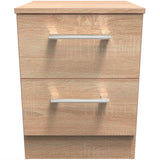 Devon 2 Drawer Bedside Table