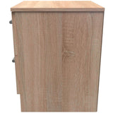 Devon 2 Drawer Bedside Table