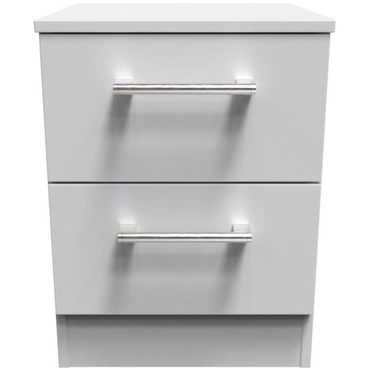 Devon 2 Drawer Bedside Table