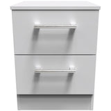 Devon 2 Drawer Bedside Table