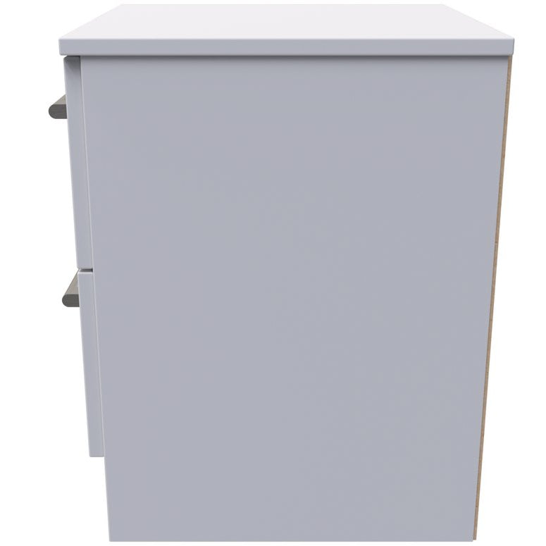 Devon 2 Drawer Bedside Table
